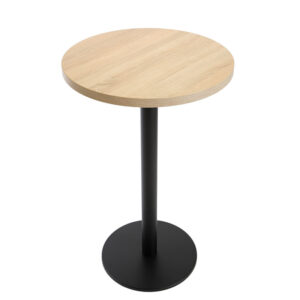 Коктейлна маса за бар Café ARP183 Fi68cm – дъб сонома
