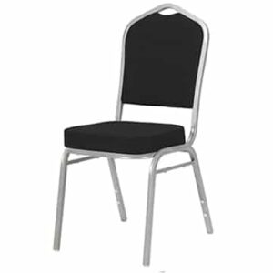 Банкетен стол Luxus 20x20x1.0 черен