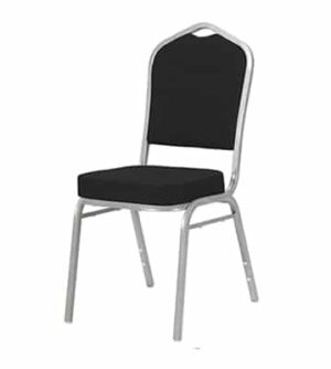 Банкетен стол Luxus 20x20x1.0 черен