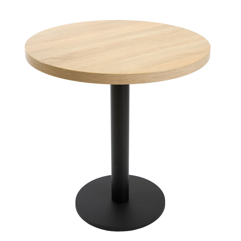 Кръгла маса за кафене ARP178 Fi68cm – дъб сонома - Image 4