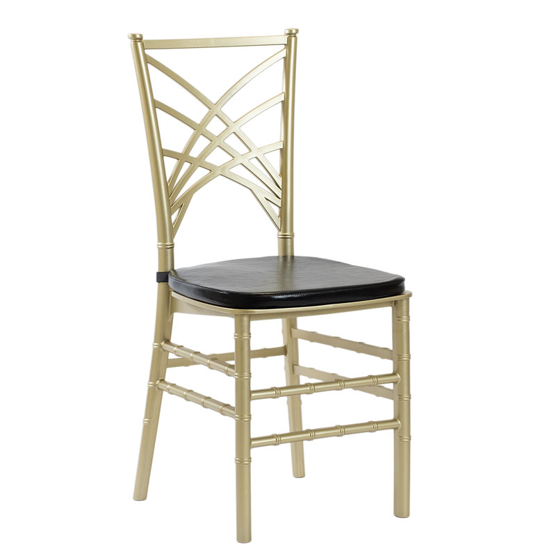 Възглавница за стол Chiavari – черна еко кожа - Image 7