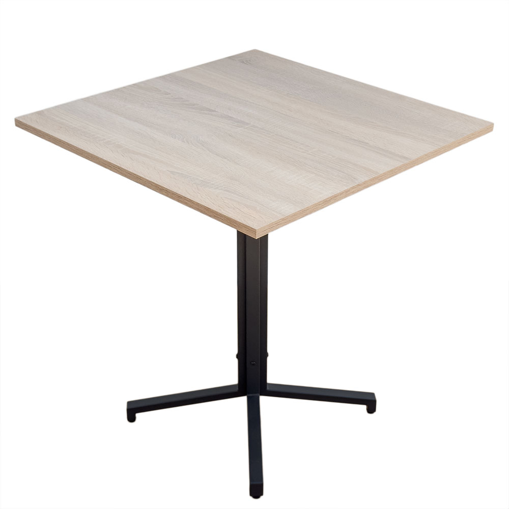 Масичка за кафе в ресторант Loft 68x68x1.8cm sonoma - Image 6
