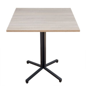 Масичка за кафе в ресторант Loft 68x68x1.8cm sonoma