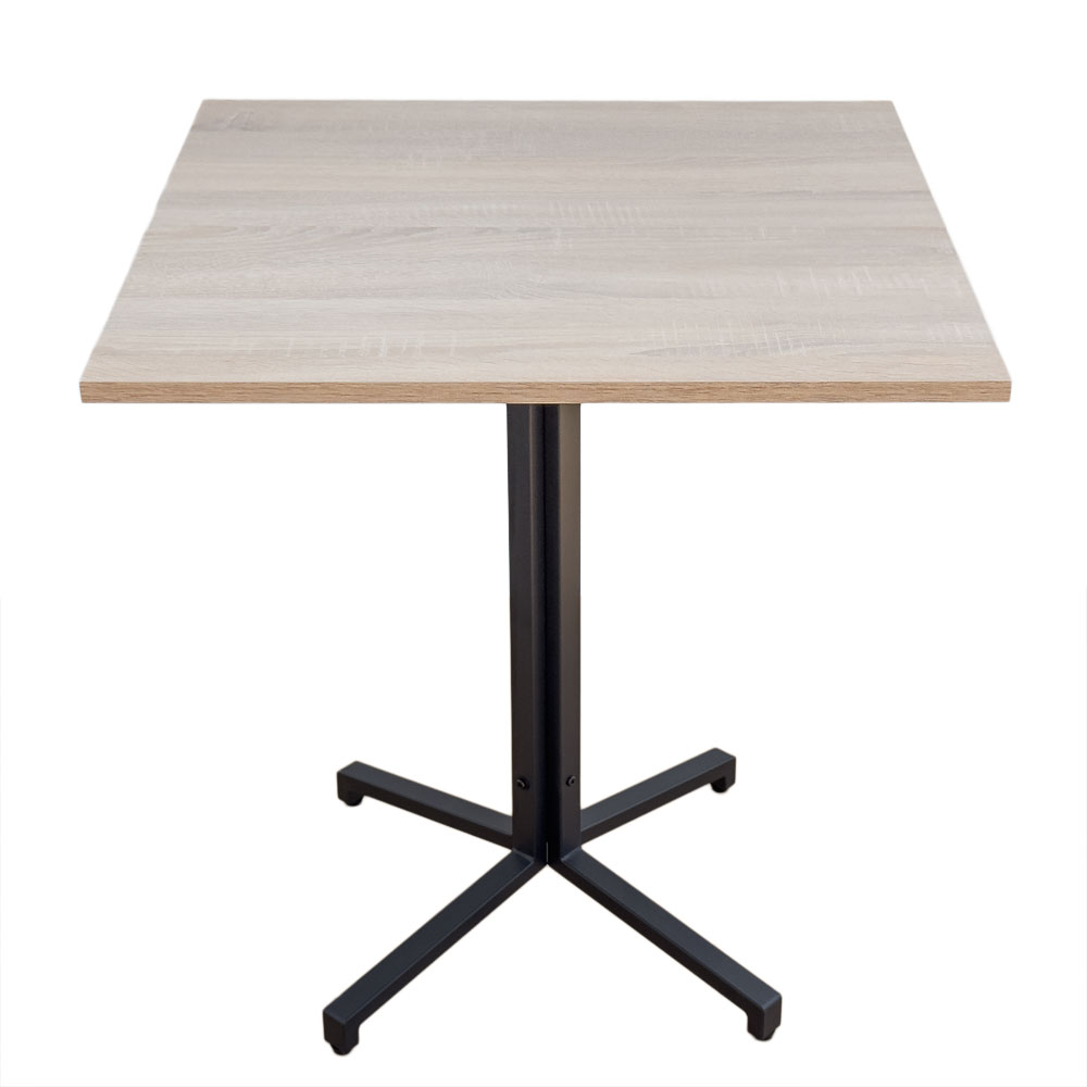 Масичка за кафе в ресторант Loft 68x68x1.8cm sonoma