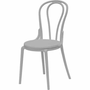 Реколта рустикален класически кухненски стол – сив
