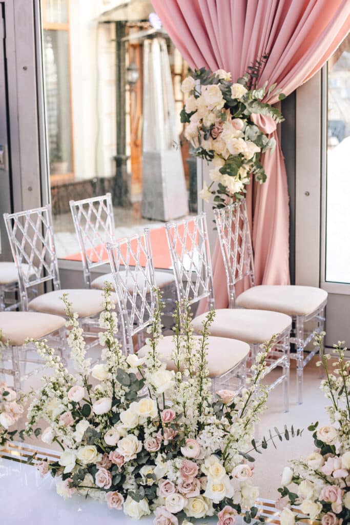 Американски сватбен стол Chiavari Palermo PP – прозрачен